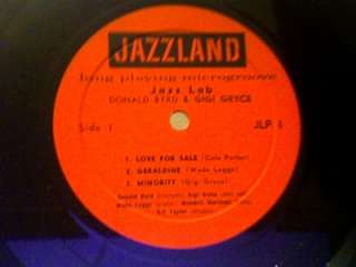 Donald Byrd / Gigi Gryce Jazz Lab JAZZLAND ORIG  