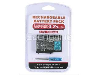 Li ion Battery 1800mAh for Nintendo DS Lite NDSL +Tool  