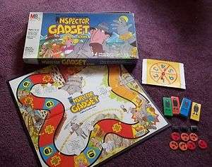 VINTAGE INSPECTOR GADGET BOARD GAME 1983 MILTON BRADLEY  
