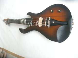 New 6 string 4/4 Electric Violin guitar shape frets violin #4  