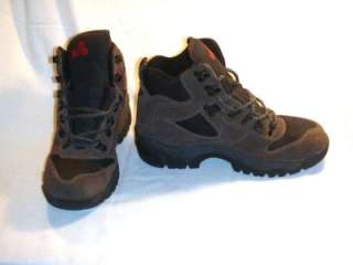 MENS WATERPROOF EMS BROWN & BLACK HIKING/ TRAIL BOOTS (SIZE 7.5 M 