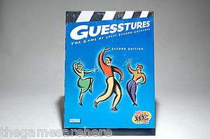 Guesstures Game of Split Second Charades 2nd Edition COMPLETE  