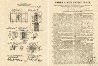 Vintage 1920 LUDWIG PIONEER SNARE DRUM Patent Art  