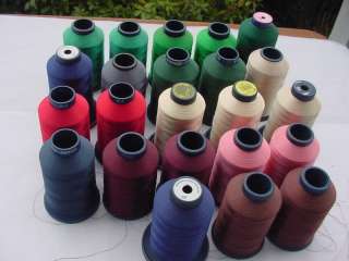 23 Large Spools 5,000 yds Embroidery Thread  