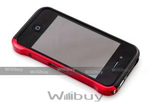 iAlu Protection Bumper Case for Apple iPhone 4 AP409B 0  