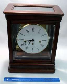 Beautiful* Key Wound German Howard Miller Westminster Chime Clock 340 