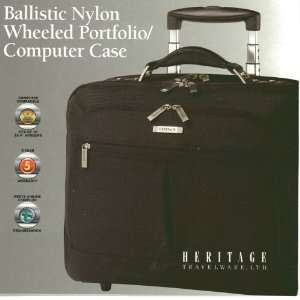   LTD. Ballistic Nylon weeled portfolio Computer Case