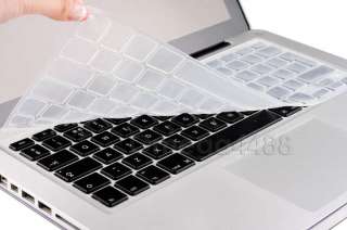 neuf protection clavier azerty transparent pour portable apple unibody 