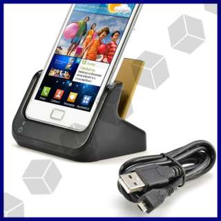 Dual Sync Charging DOCK Cradle STATION CHARGER USB FOR Samsung Galaxy 