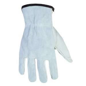 Custom Leathercraft 2064M Top Grain and Suede Cowhide Drivers Gloves 