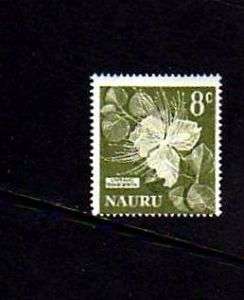 NAURU   1966   FLOWER   CAPPARIS   CAPER BUSH   MINT  