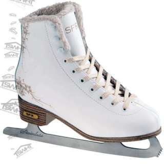 SFR Glitra Ice Skates Brand New 2011 Model! Fur Lining!  