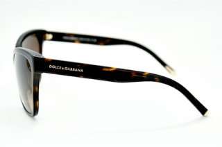 Dolce Gabbana Sunglasses DG 4114 502/13 D&G Havana Brwn 679420408750 