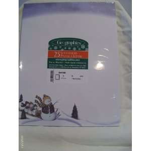  Geographics Snow Family Paper 25 Sheets
