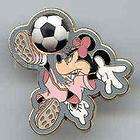 Disneys Sports Series (Minnie Soccer) Free D Pin *SALE