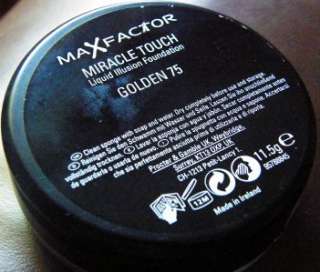 MAX FACTOR Miracle Touch Liquid Illusion Foundation VARIOUS SHADES 