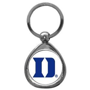  Duke Blue Devils NCAA High Polish Chrome Key Tag w/ Photo 