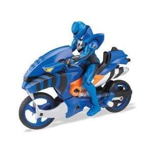 Power Rangers Blue Jaguar Strike Rider  Toys & Games  