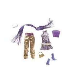   Fever Purple Snake Skin Outfit w/Boots & Sunglasses Toys & Games