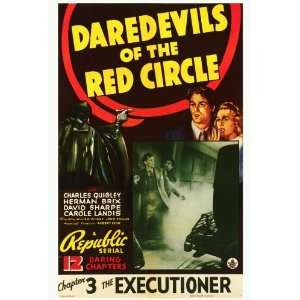  Daredevils of the Red Circle Movie Poster (27 x 40 Inches 