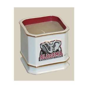  Alabama Crimson Tide UA NCAA Ceramic Candle Holder Sports 