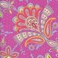 Amy Butler Soul Blossoms Fabric: Sari Bloom, Raspberry (1/4 m) by 