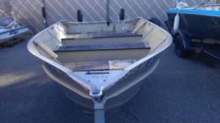 12 Foot Valco U 12 Aluminum Fishing Boat with Trailer Local Pickup 