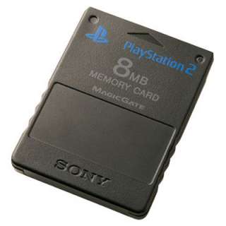 NEW SONY PS2 MEMORY CARD 8MB PLAYSTATION 2 SEALED  