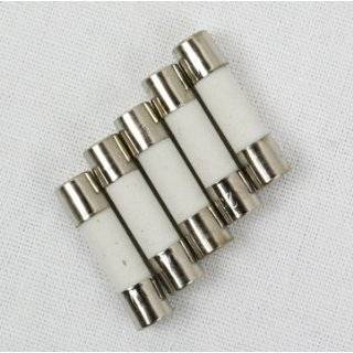   5x20mm 4a 250v slow blow ceramic fuses t4a 4 amp by divine lighting