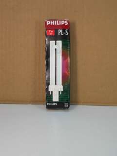 Philips PL S 7W 27 CFL PL Light Bulb Lamp G23 2700K  
