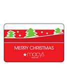    Christmas Landscape Gift Card with Letter  