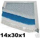 14x30x1 electrostatic furnace air filter washable traps 95 % of