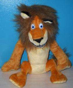 Plush Stuffed Kohls Madagascar Alex Lion Doll Toy  