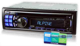  ALPINE CDE 122 CAR STEREO CD  PLAYER PANDORA CDE122 IN DASH RADIO 