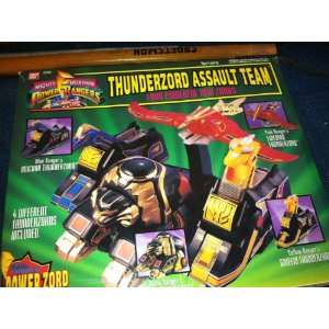  Power Rangers Deluxe Thunder Megazord Toys & Games