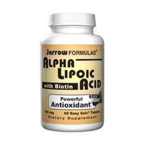 Alpha Lipoic Acid ( Powerful Antioxidant ) 100 mg 60 Easy Solv Tablets 