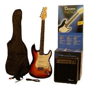   1M RESP1 SB Solid Body Electric Guitar + Amp Pack Musical Instruments