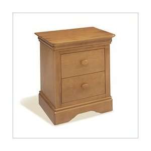  Antique White AP Industries Chalet Fran?ais 2 Drawer Nightstand 