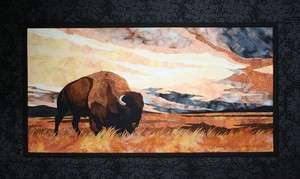   Buffalo Bison Toni Whitney Applique Quilt Pattern + Fabric Kit  