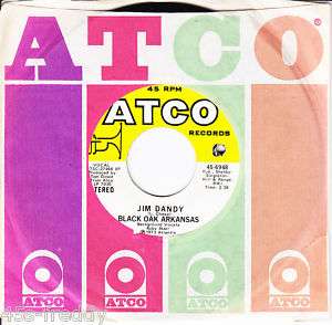 Black Oak Arkansas 45 Jim Dandy /Red Hot Lovin(Rock) EX  