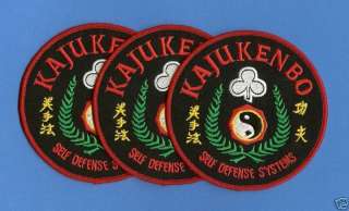 Lot Kajukenbo Karate Patches Martial Arts Crests  