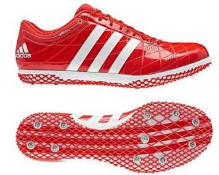 New Adidas Adizero HJ Flow Spike Track and Field Shoes Red Trainers 