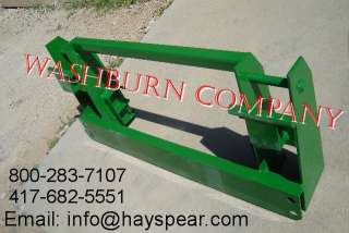 John Deere 600 700 to fit 400 500 series attachments  