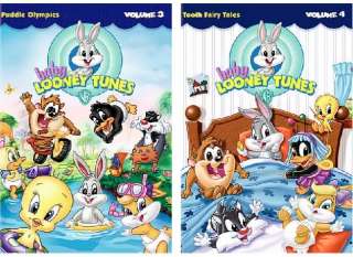 Tonos Looney de bebé, Vols. 3 y 4 2 historietas del sistema 16 de DVD