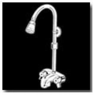   tub into a shower with this shower add on. Includes diverter tub spout