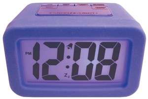 Advance 6154 Battery Powered Digital Alarm Clock / Purple 083275050154 