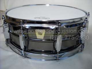 Ludwig Black Beauty Snare WITH CASE [VIDEO DEMO]  