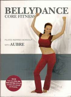 AUBRE BELLY DANCE CORE FITNESS Pilates Workout NEW DVD  