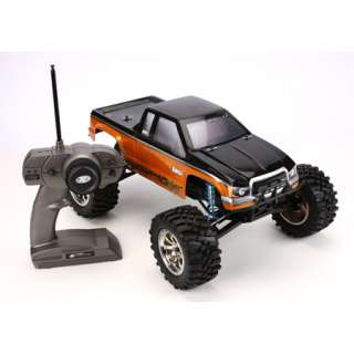   10 High Roller Lifted Truck Electric RTR with Orange Body   LOSB0103