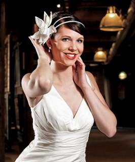 Crystal Side Accent Silver Bridal Wedding Headband  